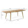 Wynsum 62.5" to 94.5"  Extendable Rectangular  Leg Dining Tables for 6-10 People