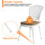 2 - Person Metal Patio Dining Set with Square Table-1362377180