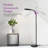 Litespan Slim 55 in. Industrial Dimmable LED Directional Task Floor Lamp-62954092