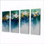 Neo Expressionism OfRhythmic Drizzle Flowers I - Neo Wall Art - Modern Wall Art Canvas-753484644-753484651