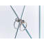 Abril 2 - Door Mirrored Standard Accent Cabinet