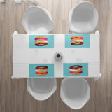 Polyester Patterned Rectangle Placemat
