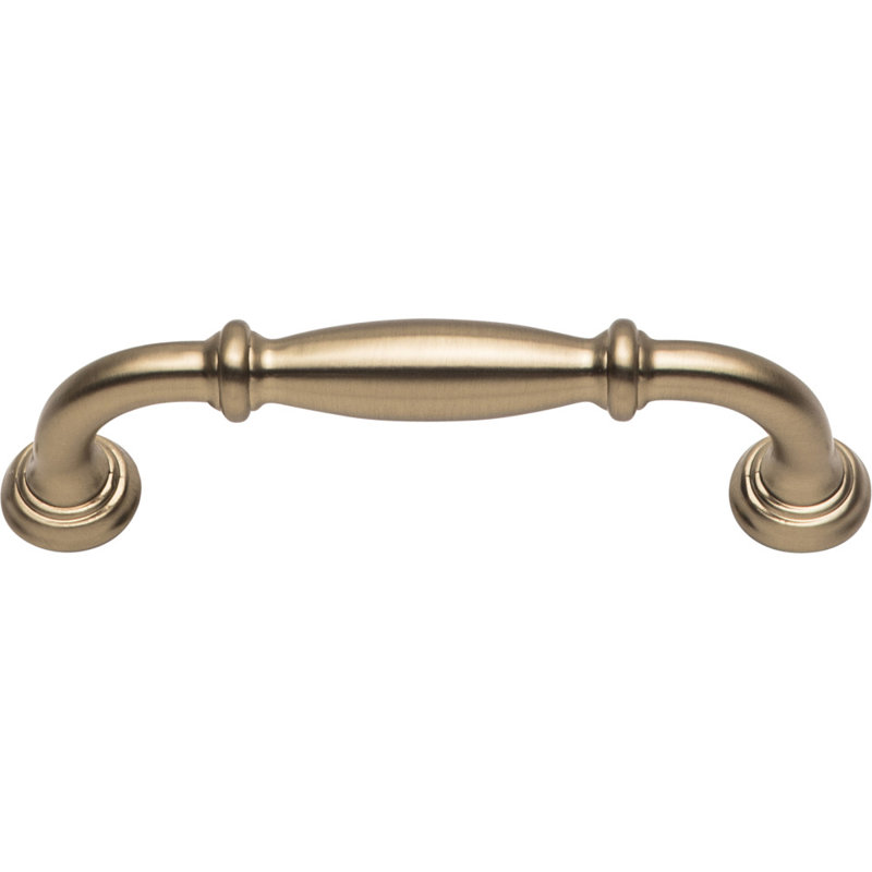 Tiffany Bar Pull, Satin Bronze, 3 3/4"