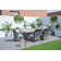 Aerolyn 5 - Person Wicker Patio Dining Set with Rectangular Table , Cushions Included