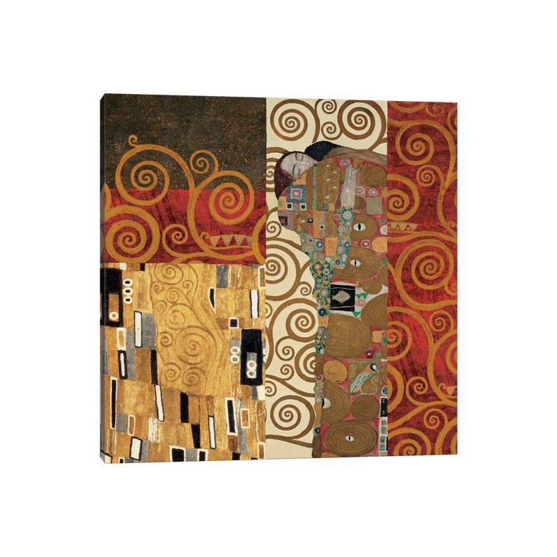 Klimt Details by Gustav Klimt - Wrapped Canvas Print, 93.98 cm H x 93.98 cm W x 1.91 cm D