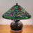 Fine Art Lighting Tiffany Style Mosaic Dragonfly Table Lamp