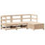 62cm Wide Patio Sofa with Cushions