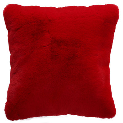Faux Fur Throw Pillow