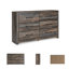 Commode double 6 tiroirs Drystan