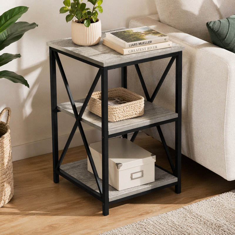 Table d'appoint polyvalente et contemporaine avec construction durable et attrait élégant