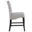 Coad Velvet Upholstered Counter Chair Grey-15331790