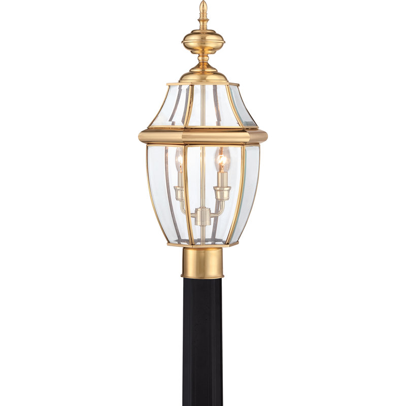 Jayde Lantern Head, Polished Brass