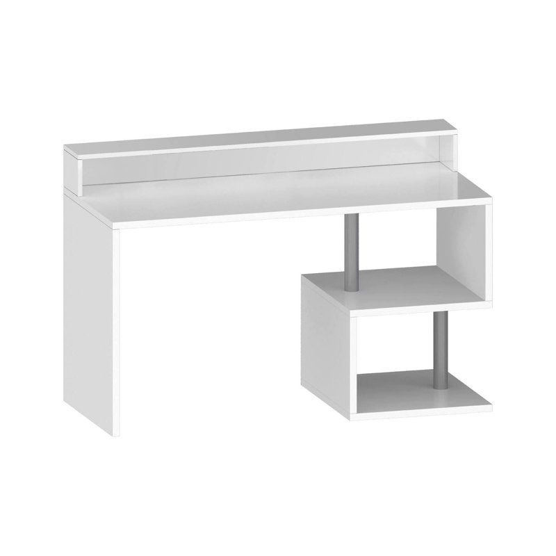 Nang Computer Desk, 92.50cm H x 180cm W x 60cm D, White