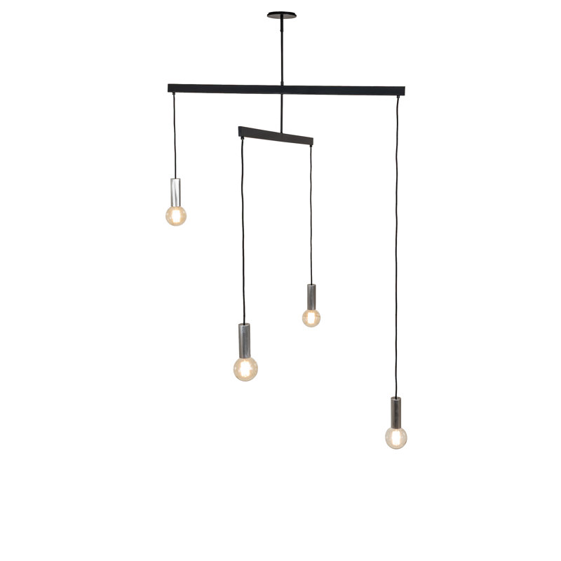 4 - Light Chandelier, 40" W