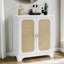 Décoration buffet, buffet pour la télévision et les médias, mélange d'art américain, assemblage sans effort avec portes décorées, entrée de buffet de cuisine, conception, conception de tablettes réglables