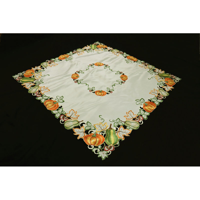 Bursa Floral Square Thanksgiving Tablecloth