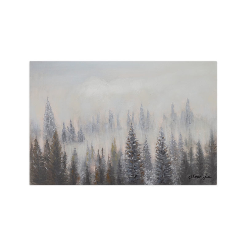Hand -painted Magic of the Forest Acrylic Painting