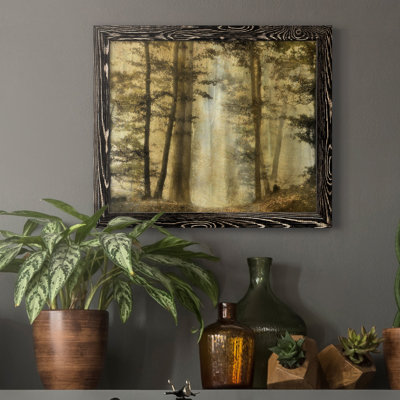 Golden Magic - reproduction de photo sur toile encadrée