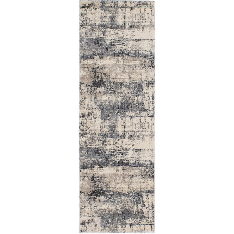 Kelson Abstract Indoor Rug, Runner 2'7" x 8'