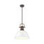 Luminaire suspendu 1 lumière avec tige Bryceton-107150039-107150044