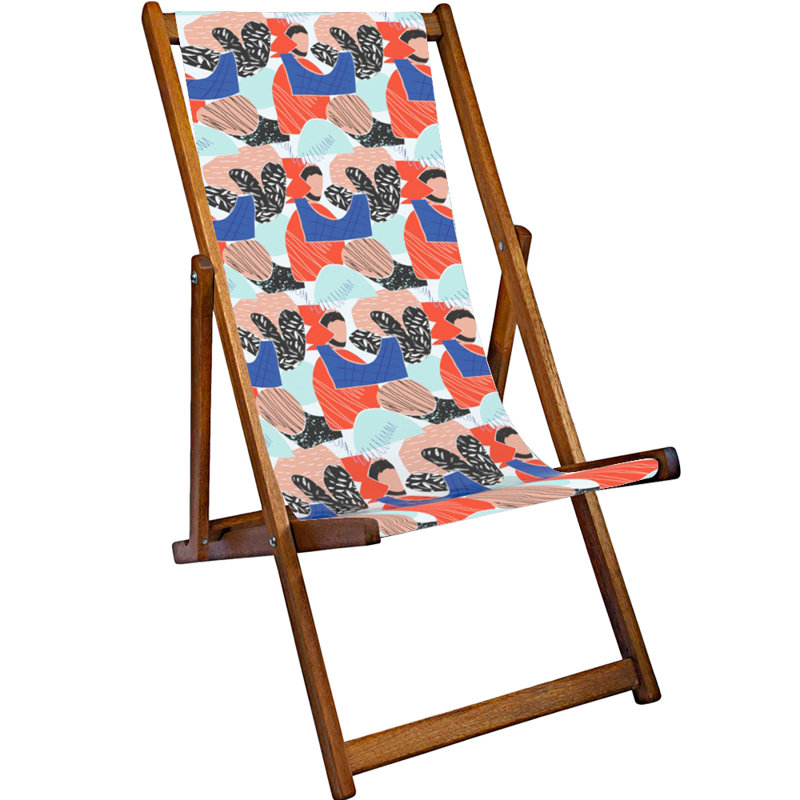 Faye Folding Deck Chair