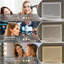 Iron Rectangle Freestanding and Wall Vanity Mirror
