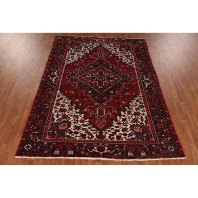 Vintage Geometric Traditional Area Rug 7x9