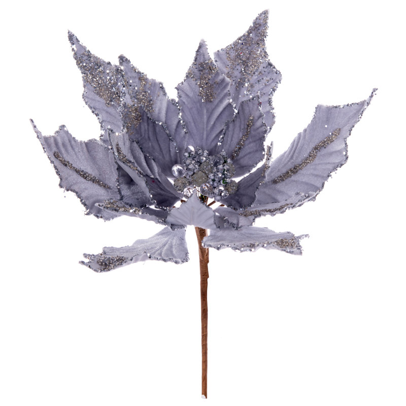 Velours artificiel double face Vickerman, Argent