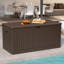 Balconera 330 Gallons Water Resistant Resin Lockable Deck Box-100547073