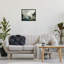  «Stormy Dark Abstraction», art mural encadré flottant par Design Fabrikken-1319309532-1319309533