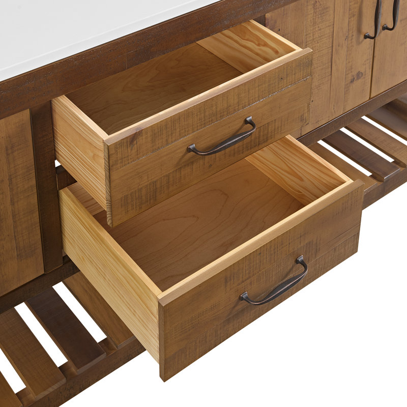 Farmhouse 84" Double Bathroom Vanity