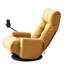 Méridienne rotative à 360 degrés Baugher, réglages réglables, métal jaune, tissage confortable du siège, rotation confortable, rembourrage en tissu