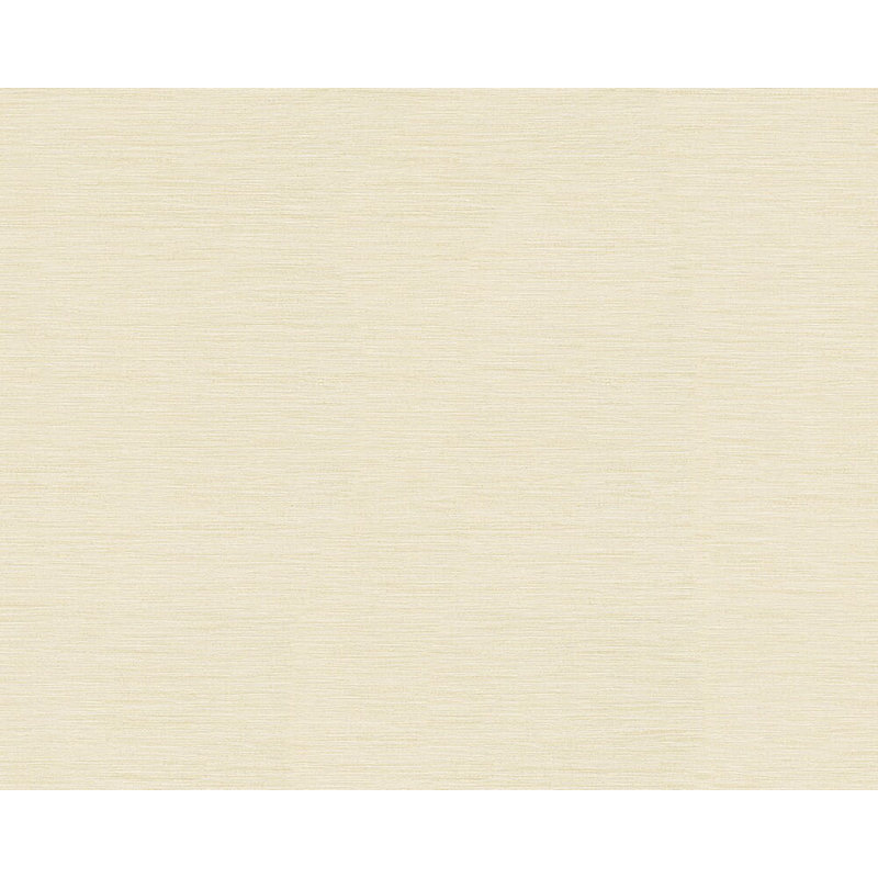 Rouleau de papier peint uni rétro rétro L 33 pi x l 21 po Creger, Crème