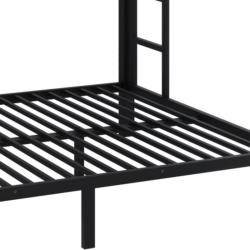 Space-Efficient Metal Bunk Bed With Silent Support System – Durable, Modern Solution For Teenagers And Adult Bedrooms