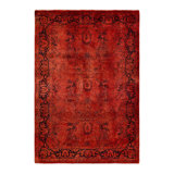 Fine Vibrance One-of-a-Kind 4' 1" X 5' 10" Hand Knotted Area Rug