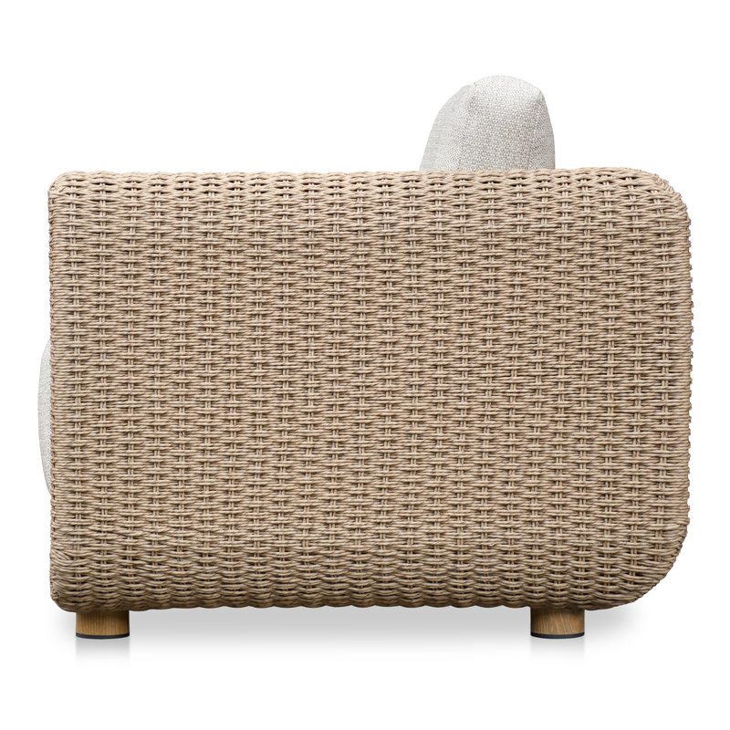 Soma Outdoor Lounge Chair, Natural