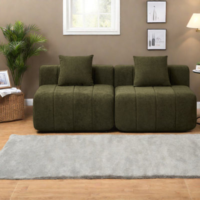 Versatile Chenille Sectionals, Modern Modular Sofa For Living Spaces