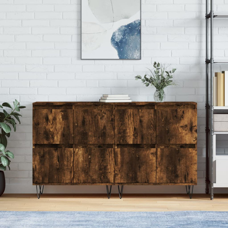 Canyonville 120cm Sideboard, Smoked Oak
