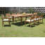 Marsily Outdoor 11 - Piece Teak Dining Set-1252230295