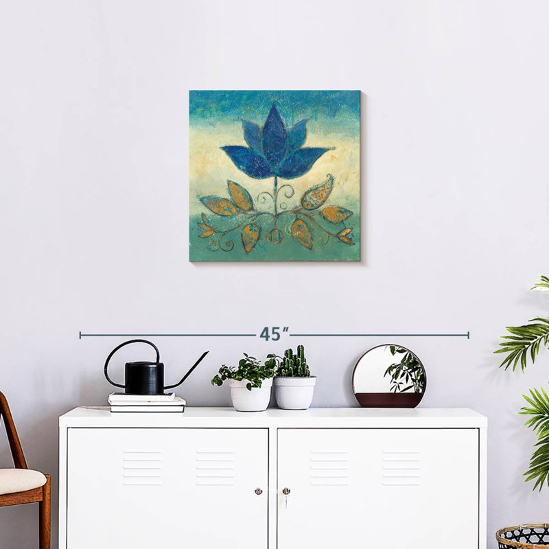 Harnek fleurs de Jaipur bleu