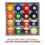 Ensemble de jeu de billard avec billard