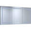 60 po Armoire à pharmacie en aluminium l 30 po x H 30 po avec corrosion robuste - panneau arrière avec tablettes de 6 mm / 8 mm, verre trempé réglable-582239884