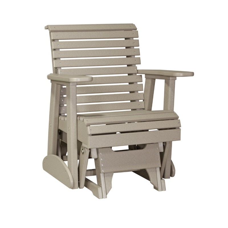 Chaise coulissante simple Arti, Bois vieilli