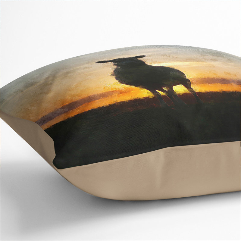 Square Cushion, Stone, 40cm H x 40cm W x 15cm D