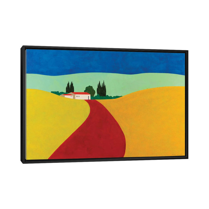 Ze'elim 2 by Itzu Rimmer - Print on Canvas, 101.6 cm H x 66.04 cm W, Black Framed