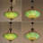 Siniard 5 - Light Glass Geometric Chandelier Height Adjustable Dimmable