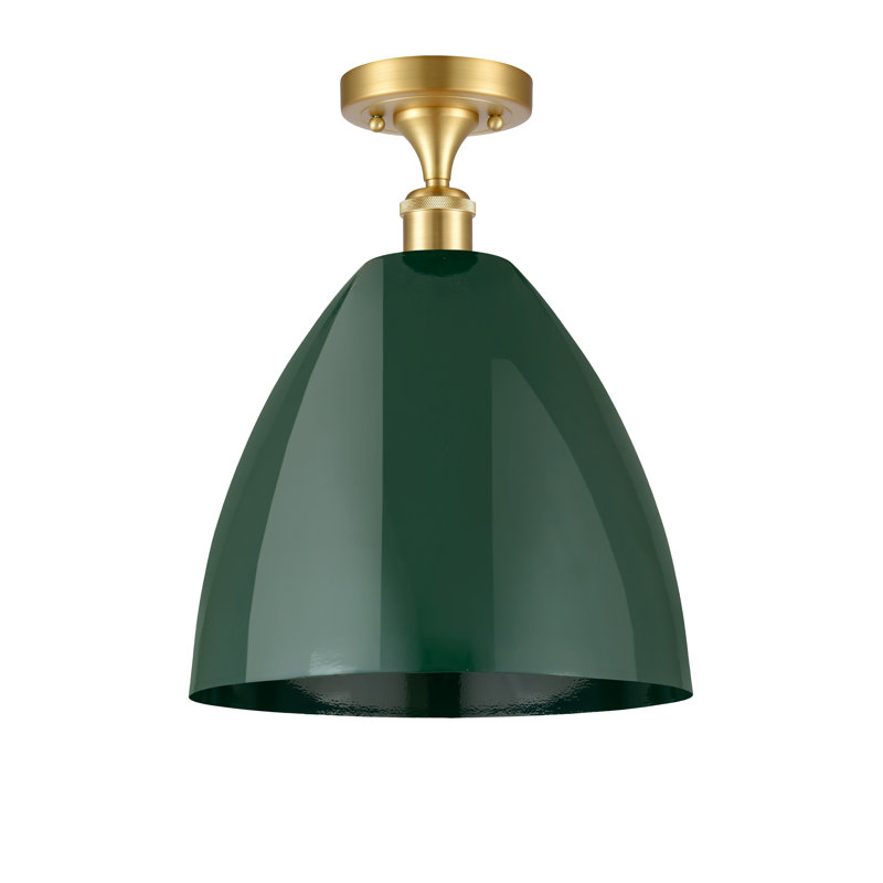 Semi encastrement, Vert, Or satiné