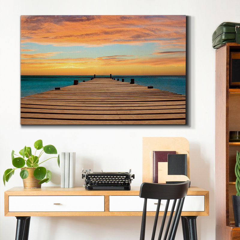 " Aruba Sundown ", 60" H x 40" W x 1" D