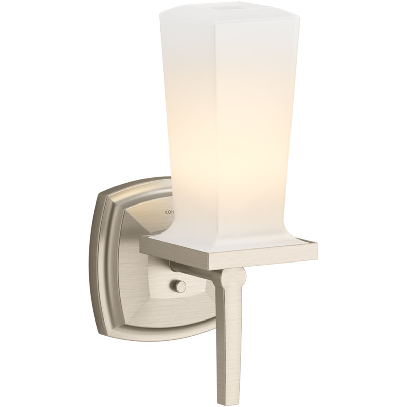 Margaux 1 - Light Armed Sconce, Vibrant Brushed Bronze