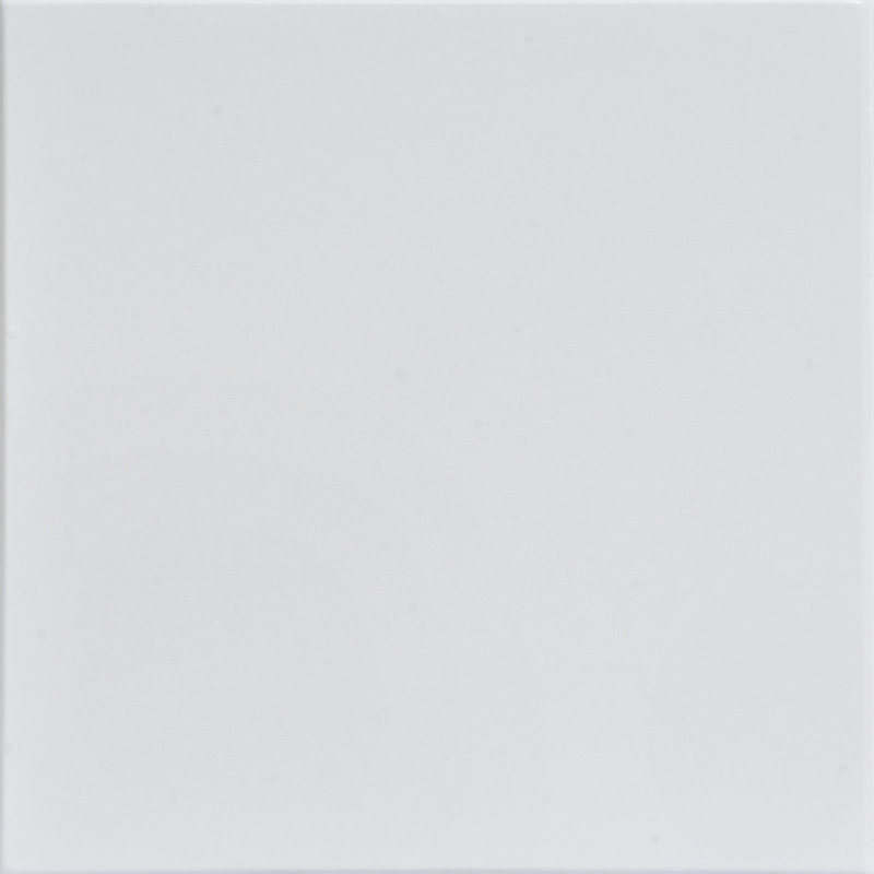 Carreau de plafond en polystyrène de base 1,6 pi x 1,6 pi, Blanc ultra pur